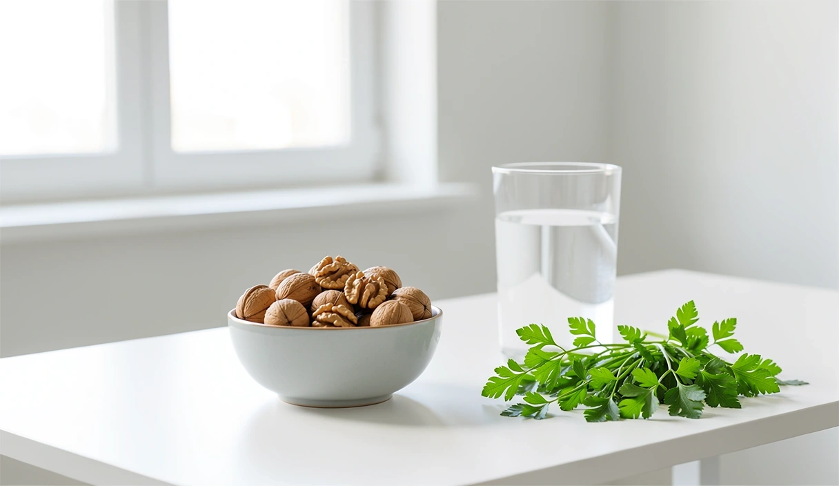 Nutritionist research environment for men's wellness